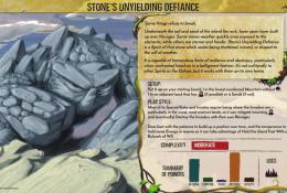 Stone's unyielding defiance- zadní strana