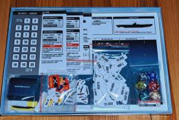 Unterseeboot: U-Boat Solitaire - DIY - sbaleno do krabice A4 (2 cm vysoké)