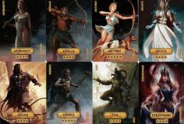 Activation cards - Gods