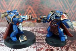 Ultramarines Captains, moje malba