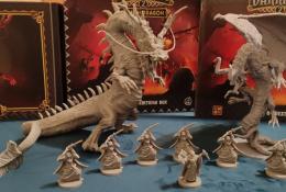 Drundarkjell a Necromantic dragons (Zombicide crossover) srovnání