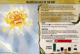 Relentless gaze of the sun - zadni strana desky