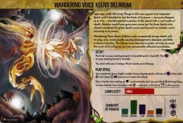 Wandering voice keens delirium - zadni strana desky