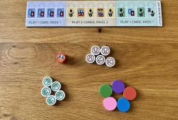 Tracker Board, Tracker Token and Mood Tokens