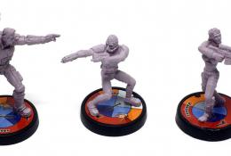 figurky: Bolter, Woo, Vasquez