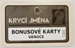 Krycí jména: Bonusové karty - Vánoce - obrázek