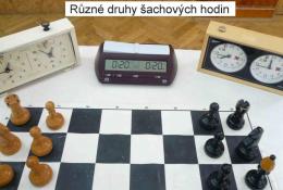 Sachove hodiny - ruzne