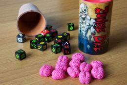 Mozky jako tokeny pro Zombie Dice