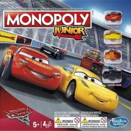 MONOPOLY JUNIOR CARS - obrázek