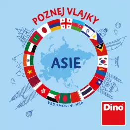 Poznej vlajky - Asie - obrázek