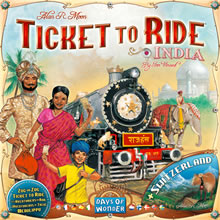 Ticket to Ride Map Collection: Volume 2 – India & Switzerland - obrázek