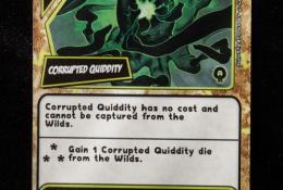 Quarriors! Rise od The Demons - karta Corrupted Qu