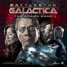 Battlestar Galactica: The Board Game + CZ přelepky