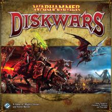 Warhammer Diskwars 2x základ + 2x rozšíření 