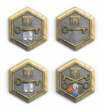 Terra Mystica: 4 Town Tiles - obrázek