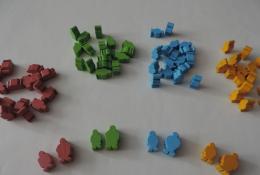 Meeples - detail