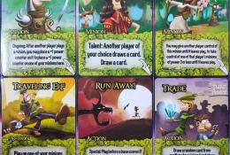 Smash Up Munchkin - ukázka karet frakce Elves