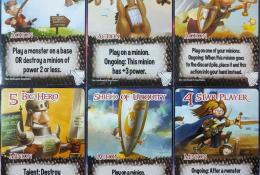 Smash Up Munchkin - ukázka karet frakce Warriors