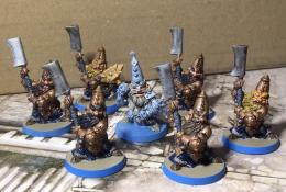 Dwarven defenders s bossem