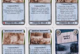 Strategy cards - Supply deck I (+ rub vpravo dole)