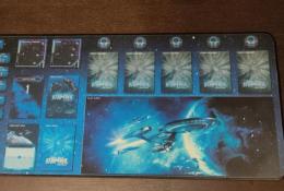 Custom play mat, grafika stiahnuta z BGG, vytlacene firmou z CN