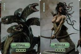 Activation cards - Monsters