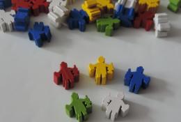 Meeples - detail