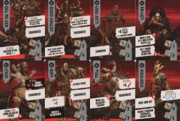 Mercenaries figure cards