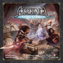 Arena: The Contest - malovaný stříbrný drak