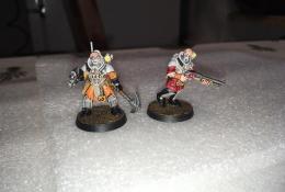 Genestealers Cult - Leader & Neophyt Hybrid with shotgun