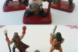 Barbarian, Zauberer, Dwarf - hrdinovia