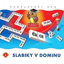 Slabiky v dominu - obrázek