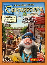 Carcassonne: 5. rozšíření - Opatství a starosta - obrázek