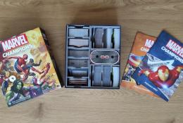 Marvel Champions - penový insert (pohľad z hora)