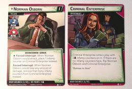 NORMAN OSBORN a karta CRIMINAL ENTERPRISE